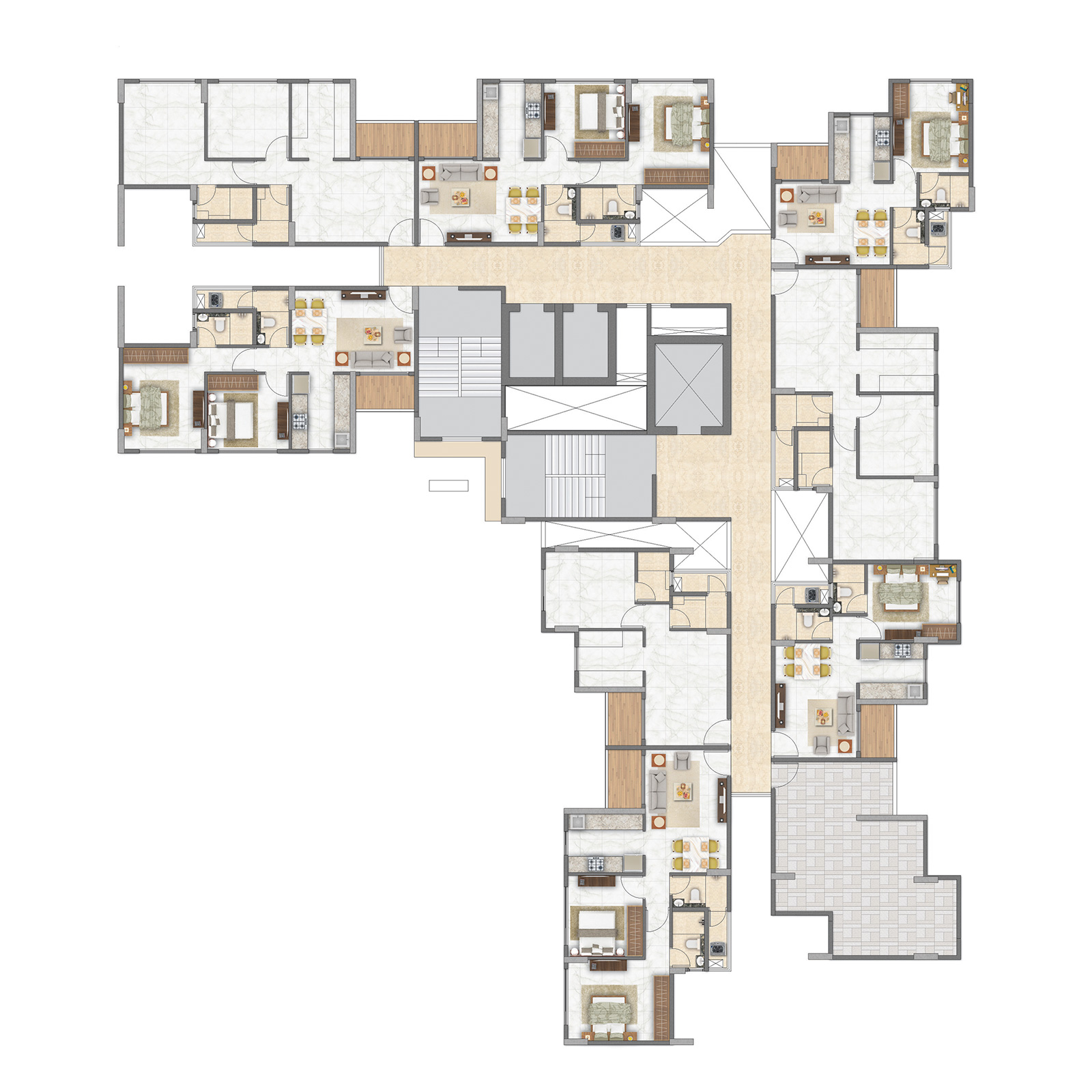 Refuse Floor Plan Building 2B